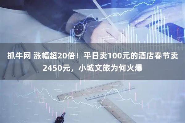 抓牛网 涨幅超20倍！平日卖100元的酒店春节卖2450元，小城文旅为何火爆
